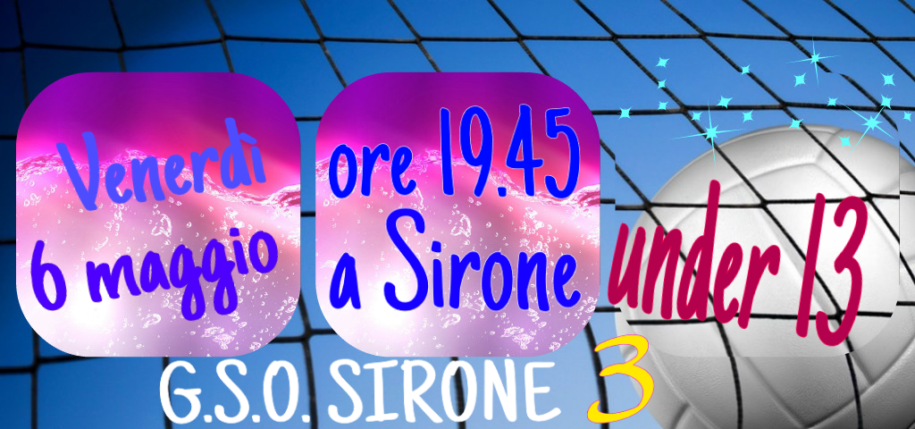 u13 ris. sirone.barzano