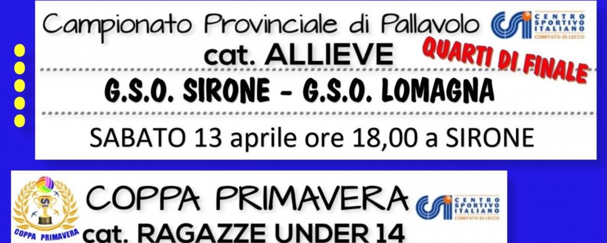 13 e 14 aprile